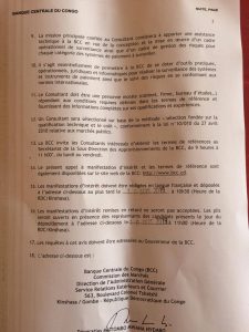 DRC: Central Bank launches a Notice to Expression of Interest
