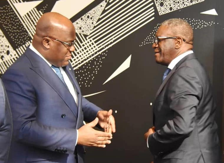 DRC: Tshisekedi supports Mukwege for the Global Fund for Sexual Violence Survivors